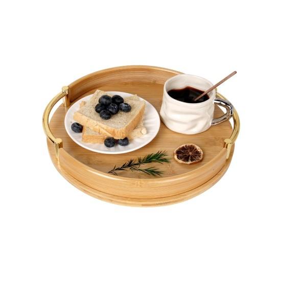 Kahve Sunum Tepsisi Gold