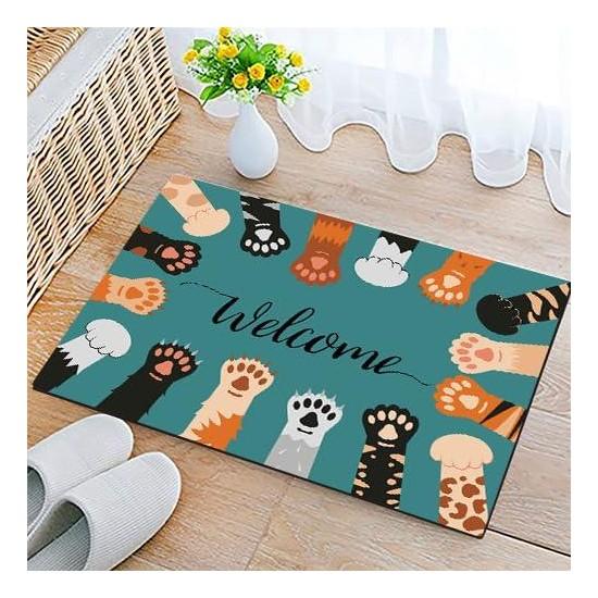 Kedili Kapı Önü Paspası