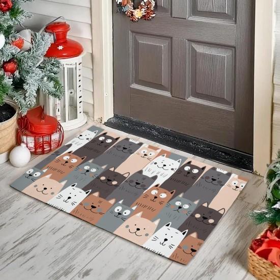 Kedili Kapı Önü Paspası