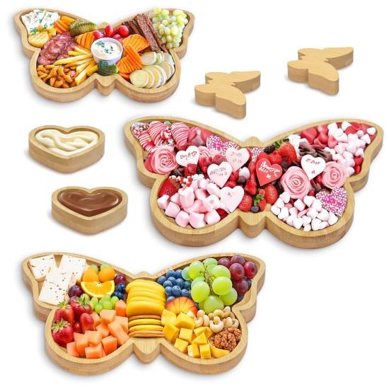 Kelebekli Sunum Tepsisi