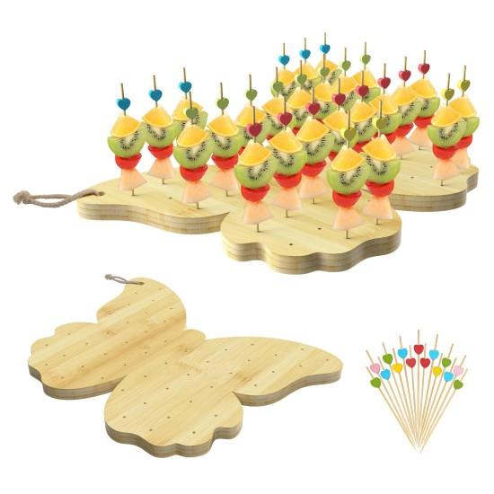 Kelebekli Sunum Tepsisi