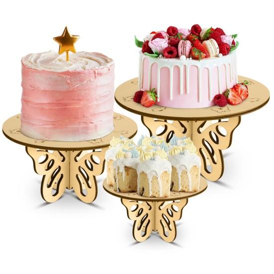 Kelebekli Sunum Tepsisi