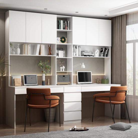 Kitaplıklı Çalışma Masası