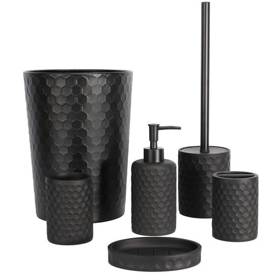 Klozet Fırçası Çöp Kovası İkili Set