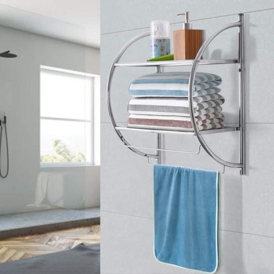 Krom Banyo Rafı