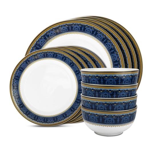 Lacivert Yemek Takımı