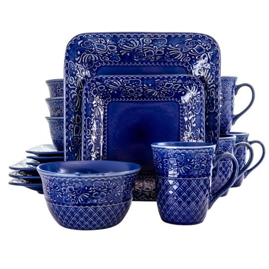 Lacivert Yemek Takımı