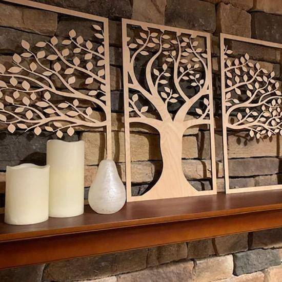 Lazer Kesim Ahşap Panel