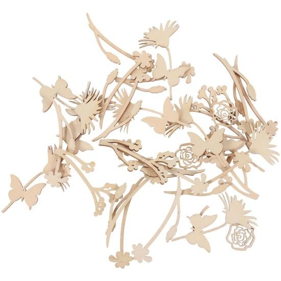 Lazer Kesim Ahşap Panel