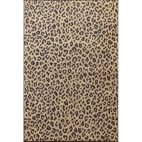 Leopar Desenli Halı