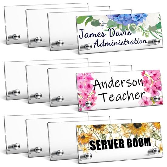 Masa Üstü İsimlik Pleksi