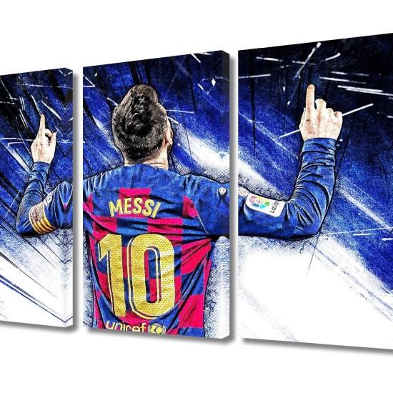 Messi Kanvas Tablo