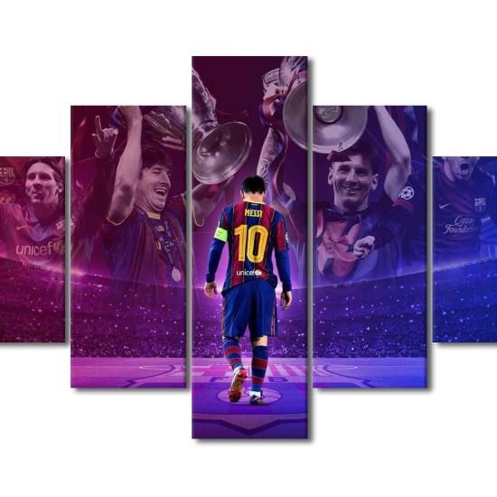 Messi Kanvas Tablo