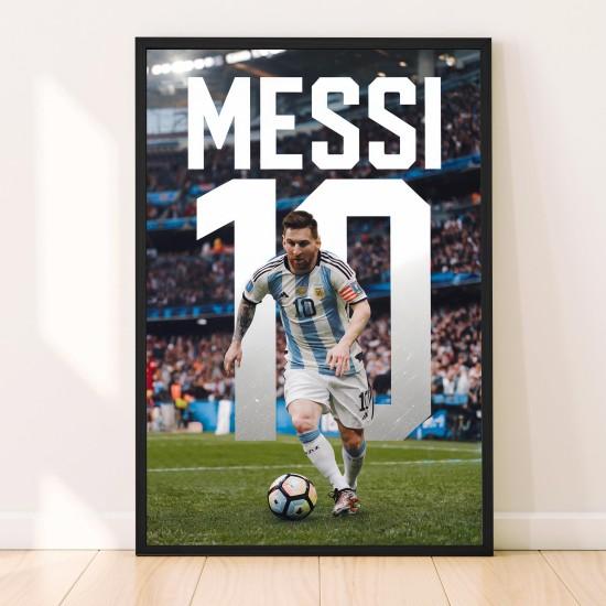 Messi Kanvas Tablo