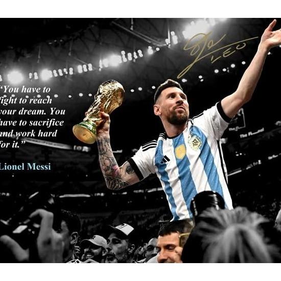 Messi Kanvas Tablo