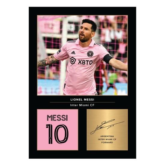 Messi Kanvas Tablo
