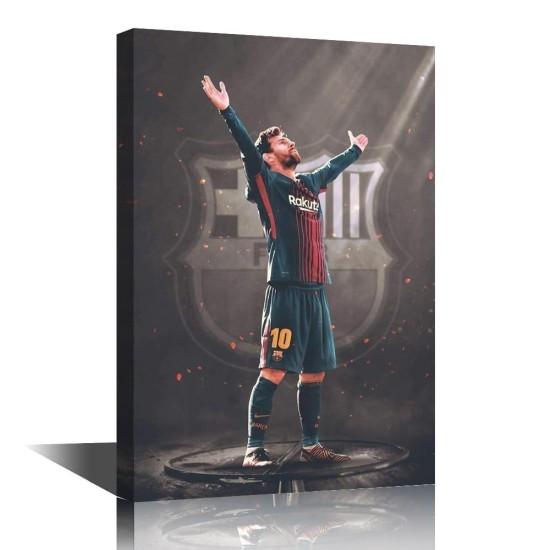 Messi Kanvas Tablo