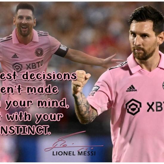 Messi Kanvas Tablo