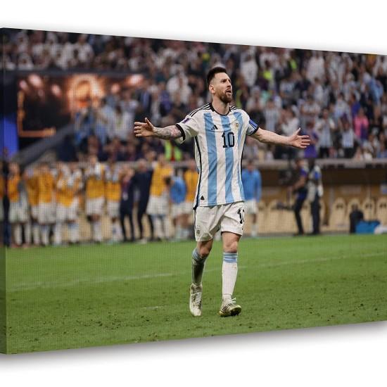 Messi Kanvas Tablo