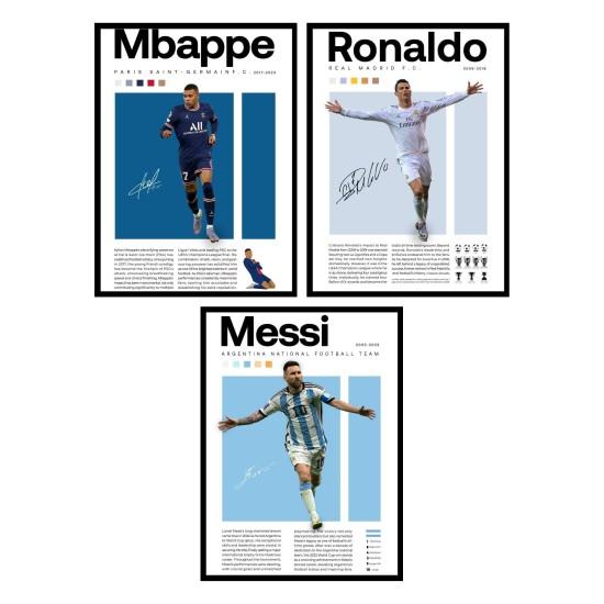 Messi Kanvas Tablo