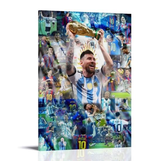 Messi Kanvas Tablo