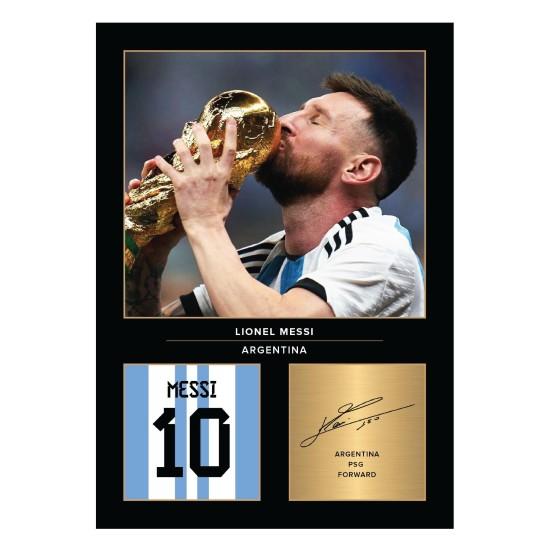 Messi Kanvas Tablo