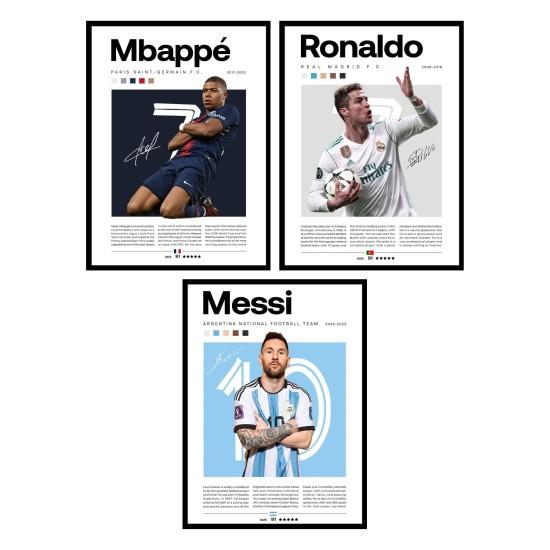 Messi Kanvas Tablo