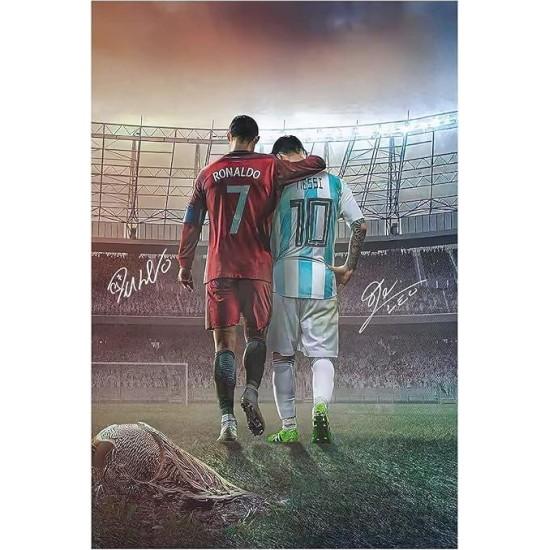Messi Kanvas Tablo