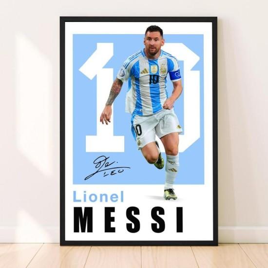 Messi Kanvas Tablo