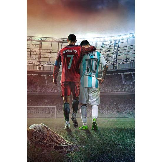 Messi Kanvas Tablo