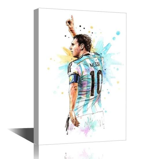 Messi Kanvas Tablo