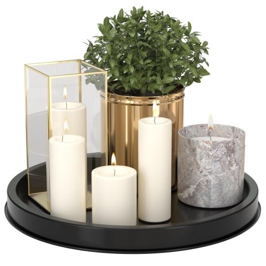 Metal Kahve Sunum Tepsisi