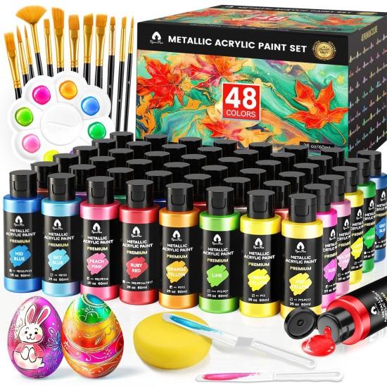 Metalik Akrilik Boya