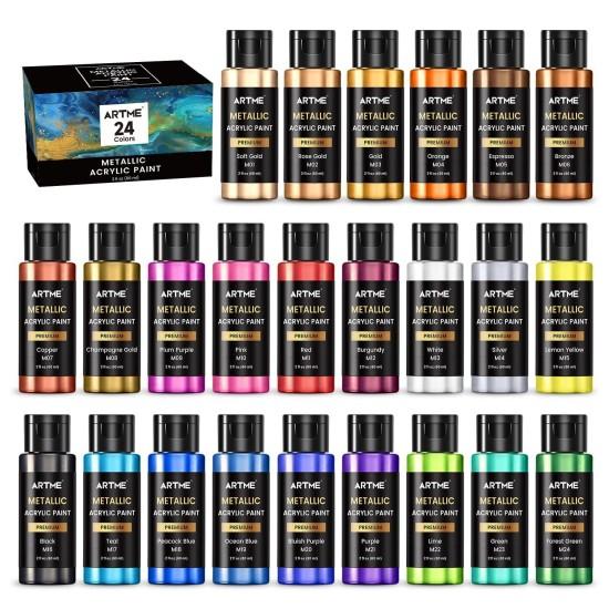 Metalik Akrilik Boya