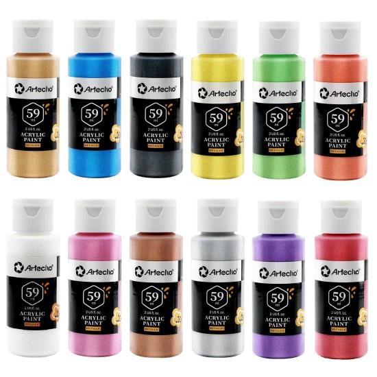 Metalik Akrilik Boya