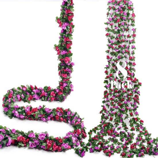 Mor Çiçekli Sarmaşık