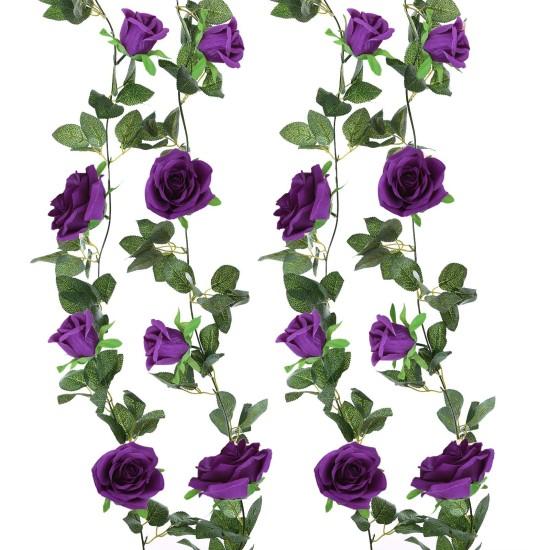 Mor Çiçekli Sarmaşık