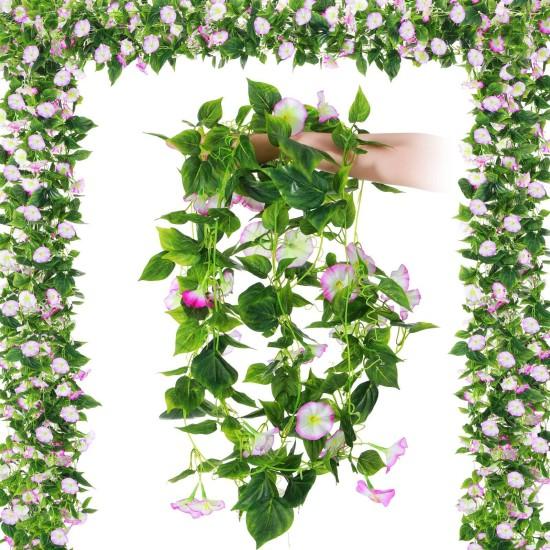 Mor Çiçekli Sarmaşık