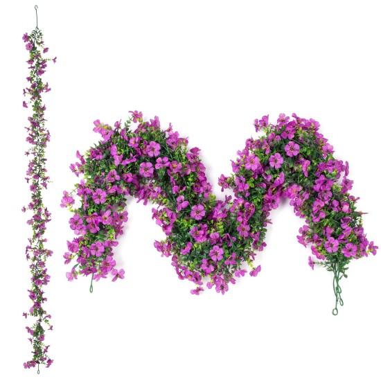 Mor Çiçekli Sarmaşık