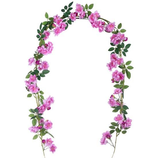 Mor Çiçekli Sarmaşık