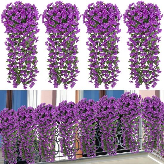 Mor Çiçekli Sarmaşık