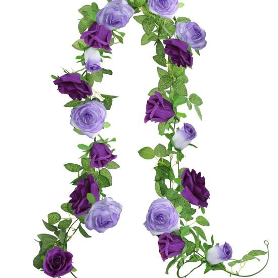 Mor Çiçekli Sarmaşık