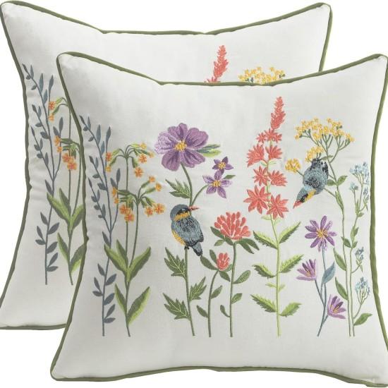 Nakışlı Yastık Kılıfı