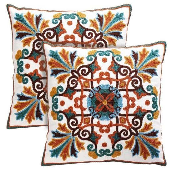 Nakışlı Yastık Kılıfı