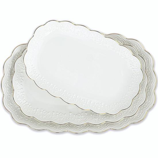 Oval Sunum Tabağı