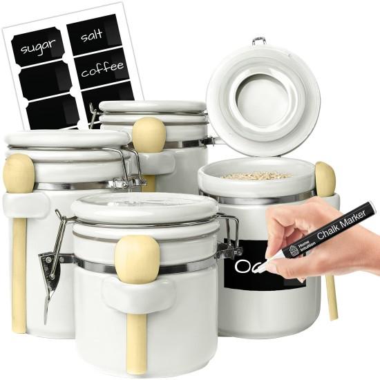 Porselen Kavanoz Seti