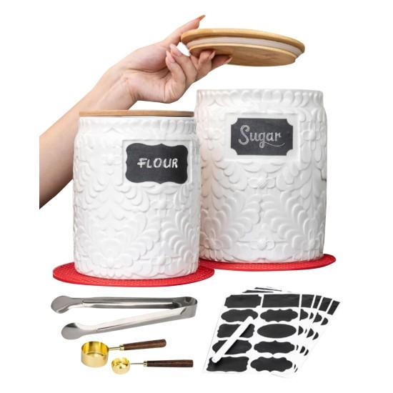 Porselen Kavanoz Seti