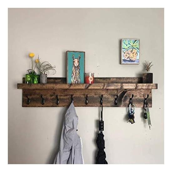 Raflı Duvar Askısı