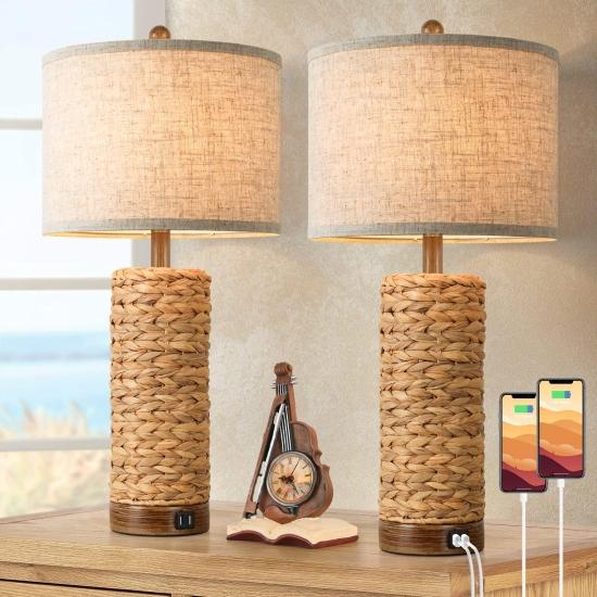 Rattan Abajur