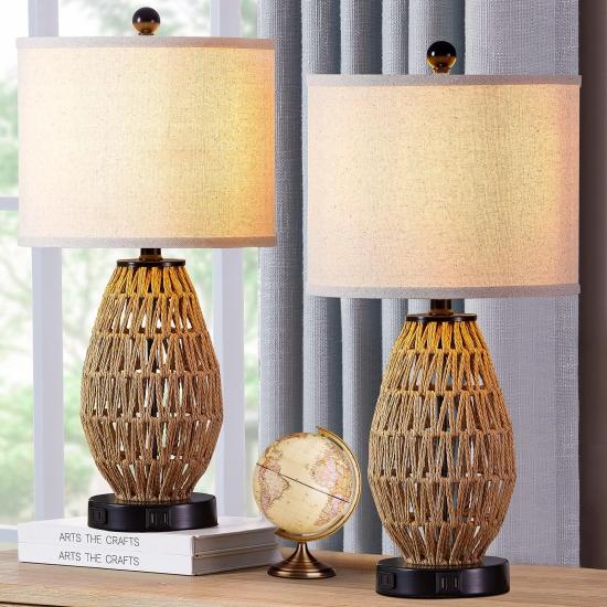 Rattan Abajur